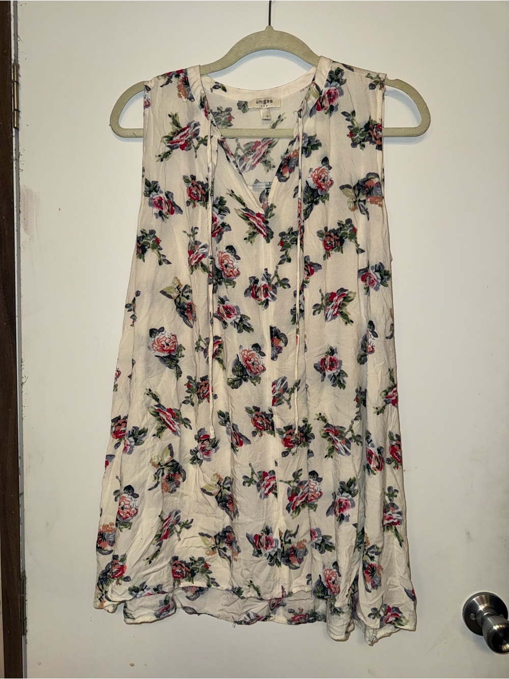 Umgee Floral Mini Dress Size Small